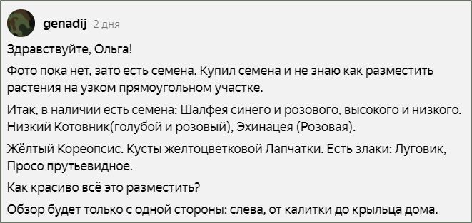Цветник Геннадия: сотворение гармонии
