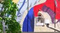 Мурал студенческих отрядов