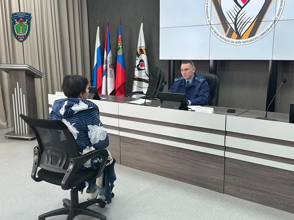Первый заместитель прокурора Кемеровской области - Кузбасса провел личный прием участников специальной военной операции и членов их семей
