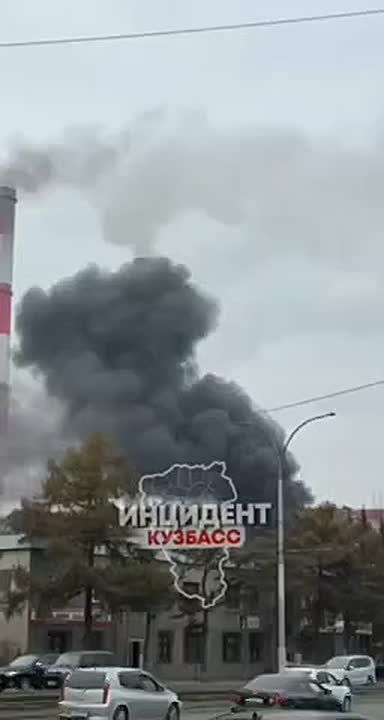 Трансформатор загорелся на Кемеровской ГРЭС, рассказал губернатор Илья Середюк