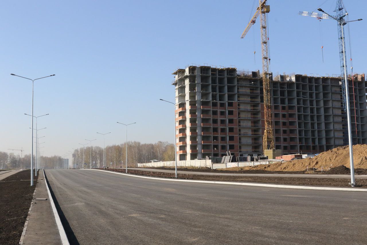 В Кемерове строят новые участки Комсомольского проспекта в восточной части города В Кемерове строят новые участки Комсомольского проспекта в восточной части города