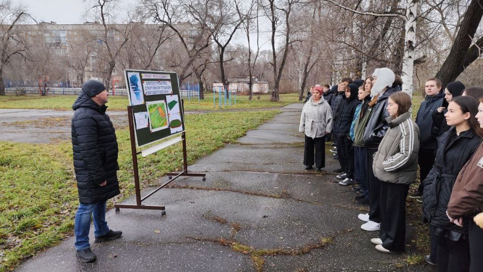На территории школы №79 Заводского района в будущем году планируется создание современного спортивного комплекса На территории школы №79 Заводского района в будущем году планируется создание современного спортивного комплекса