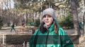 В Рудничном бору волонтеры вновь провели субботник – прямо у входа, справа от центральной аллеи