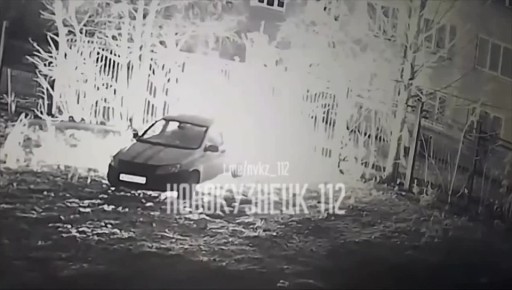 Соцсети: автомобиль подожгли на территории отдела полиции в Новокузнецке