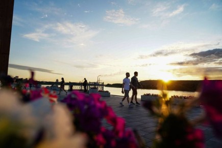 Тысячи шагов и десятки километров по Набережным, паркам, скверам и бульварам Кемерово