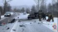Погиб водитель ВАЗ-2115: появились подробности ДТП на трассе Мыски-Междуреченск