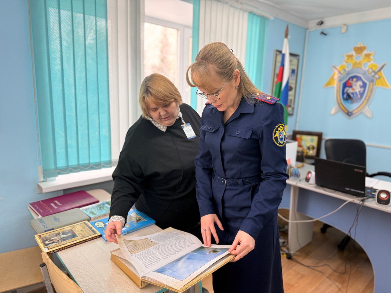 Офицеры следственного управления провели для кадет патриотический урок Офицеры следственного управления провели для кадет патриотический урок