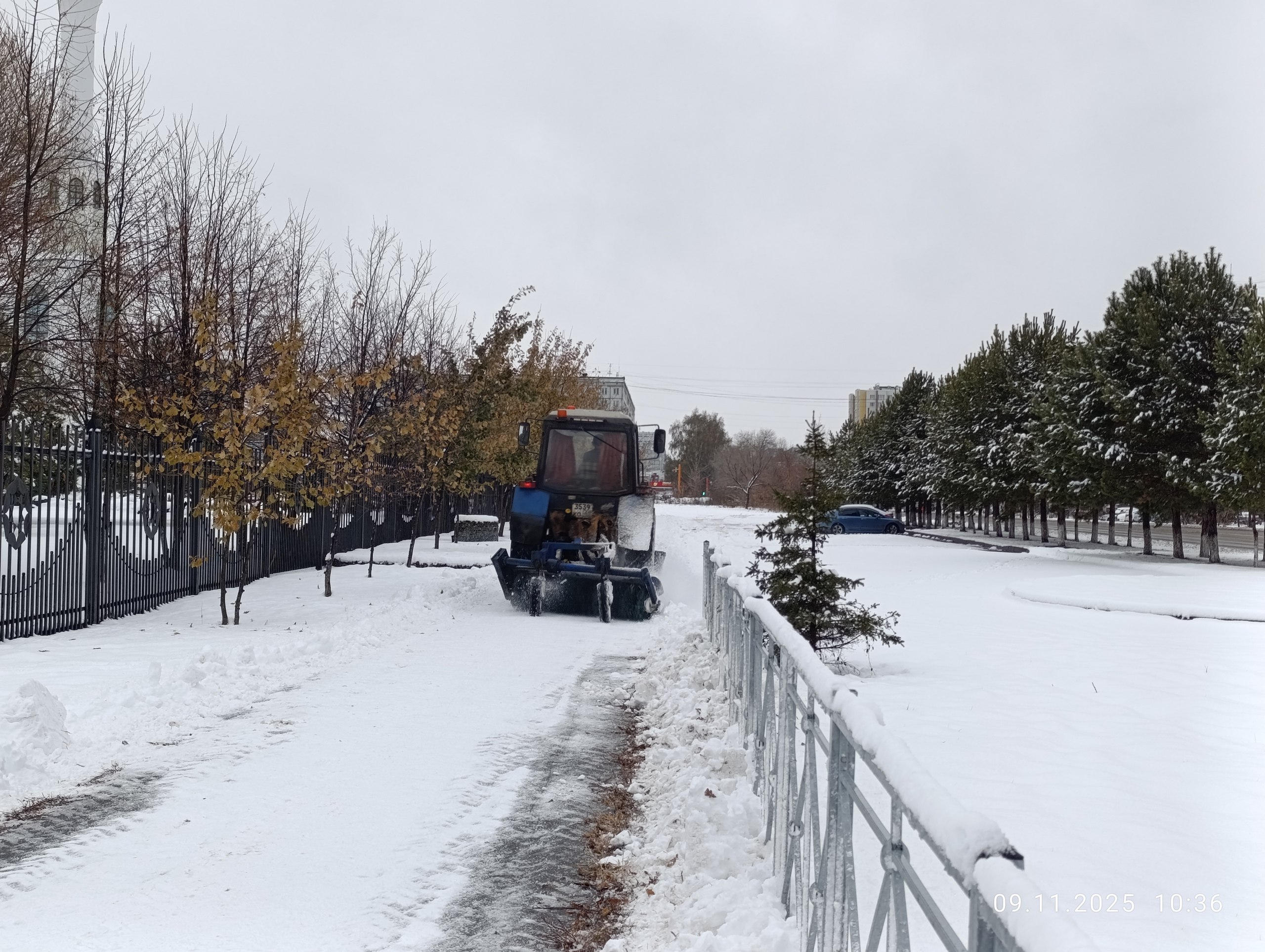 Дорожные службы работают во всех районах города Кемерово Дорожные службы работают во всех районах города Кемерово