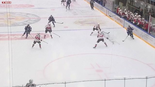 Хоккеисты "Металлурга" провели матч чемпионата ВХЛ в Рязани