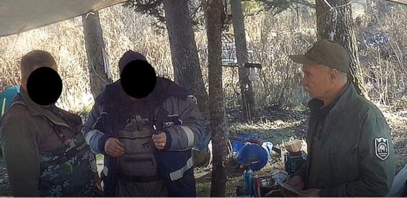 Ловили хариуса в заповеднике