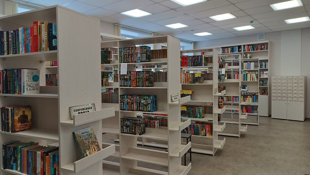 В Осинниках модернизировали центральную городскую библиотеку В Осинниках модернизировали центральную городскую библиотеку