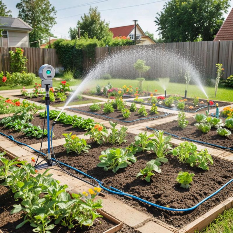 Как организовать умный полив огорода и освободить время для кулинарных шедевров