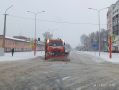 Уборка снега в Кировском районе