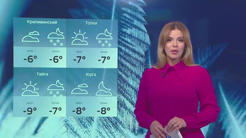 Доброе утро! Сегодня в Кузбассе облачно с прояснениями, снег