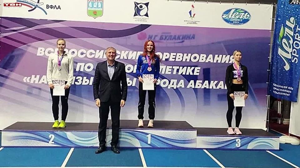 Медали Евгении Орехович. Новокузнечанка выиграла медали Всероссийских соревнований по лёгкой атлетике