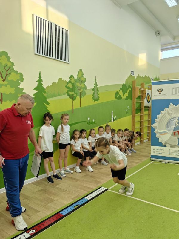 Кемеровские дошколята участвуют в проекте "Крошка - ГТОшка"