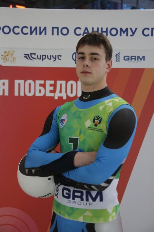 Саночник из Кемерова стал серебряным призёром страны