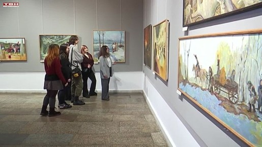 Выставка Кузбасского колледжа искусств в НХМ