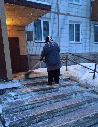 Сегодня в уборке дворов от снега задействовано 1195 дворников Сегодня в уборке дворов от снега задействовано 1195 дворников