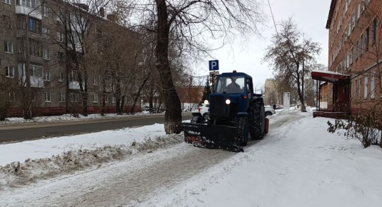 С начала сезона в Кемерове вывезли 212 тысяч кубометров снега