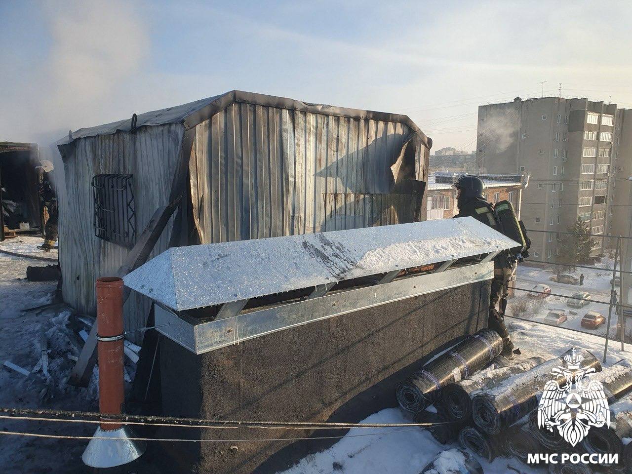 Пожар в Заводском районе был оперативно ликвидирован Пожар в Заводском районе был оперативно ликвидирован