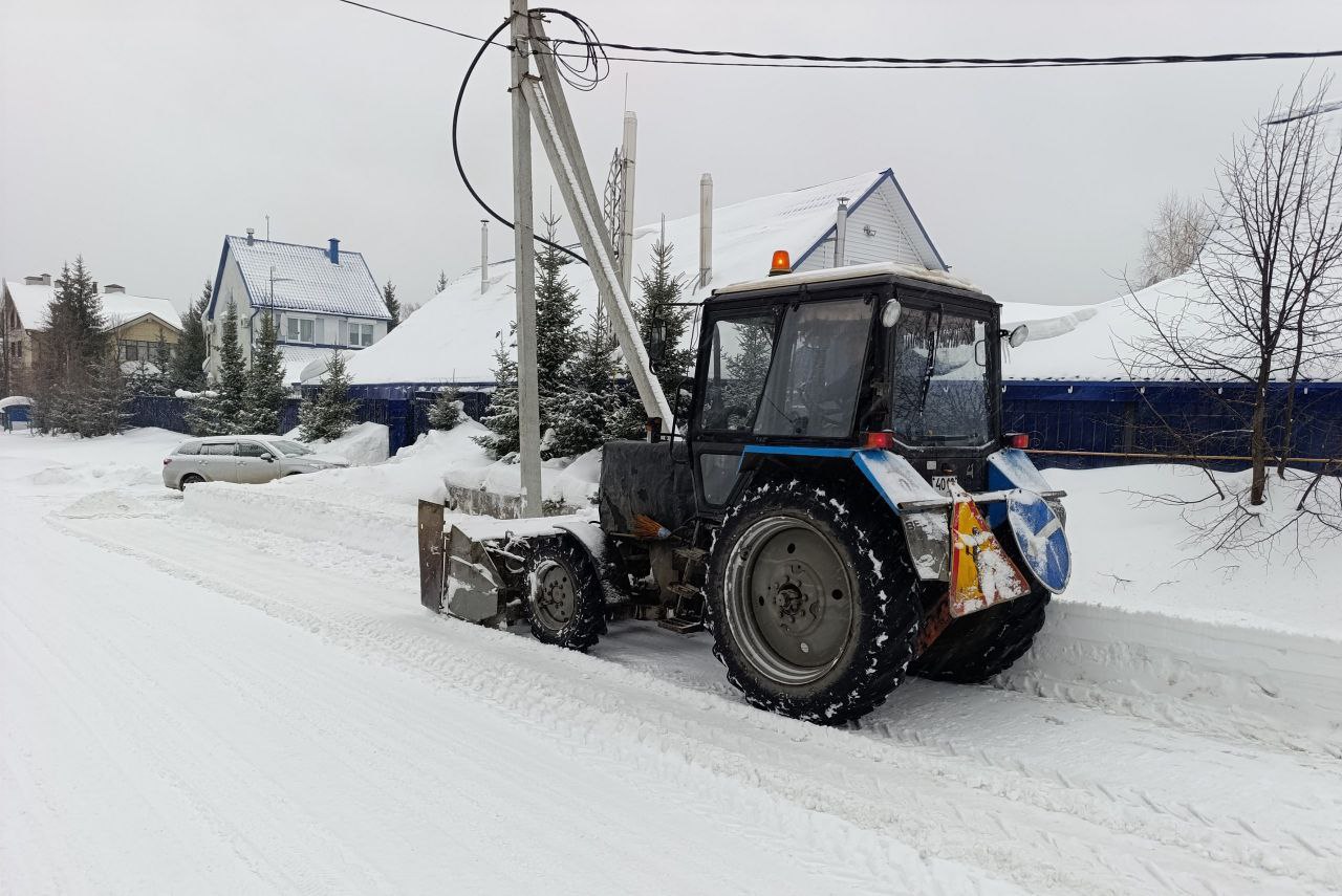 В Кемерове за сутки, 5 декабря, расчищено 100 улиц частного сектора