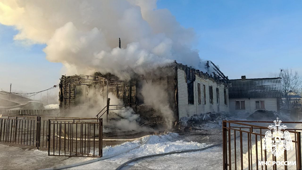 Огнеборцы ликвидировали пожар в Мариинске