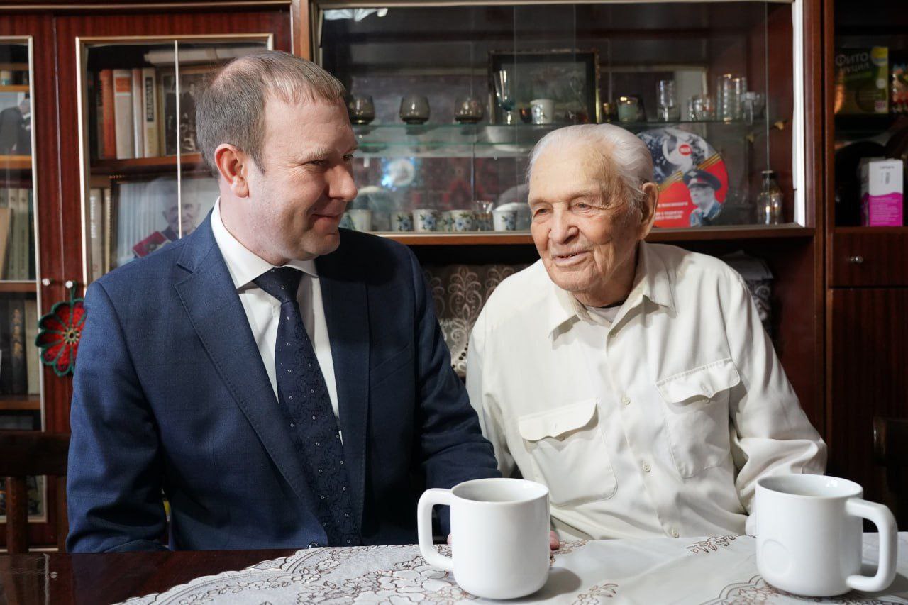 Сегодня 98-й день рождения отмечает участник Великой Отечественной войны Николай Максимович Сячин