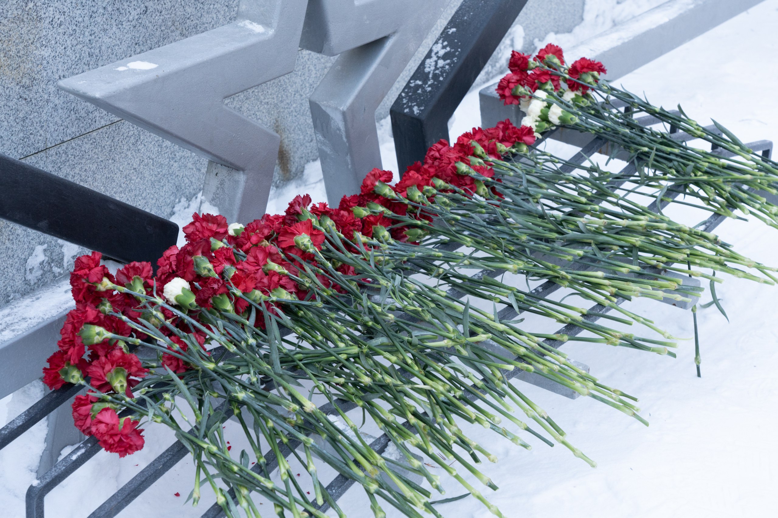 В День Героев Отечества в территориальном управлении Рудничного района города Кемерово открыли Стену памяти героев СВО В День Героев Отечества в территориальном управлении Рудничного района города Кемерово открыли Стену памяти героев СВО