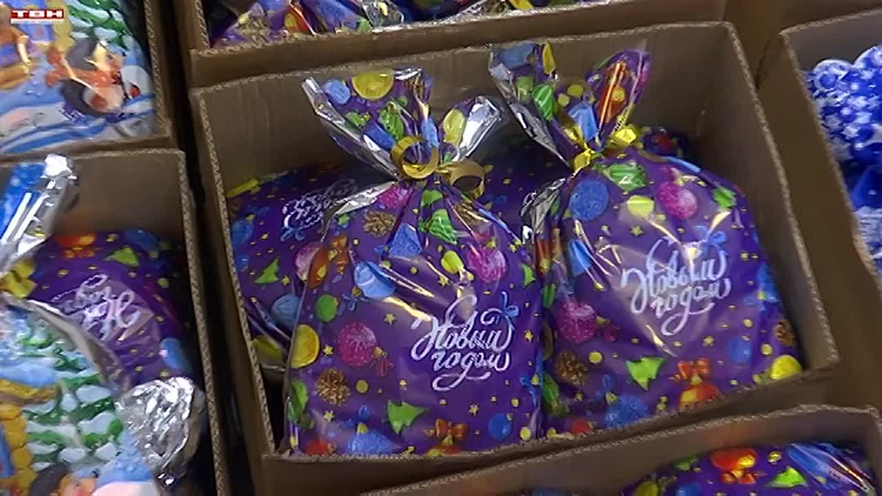 Новогодние подарки в ЛНР и ДНР