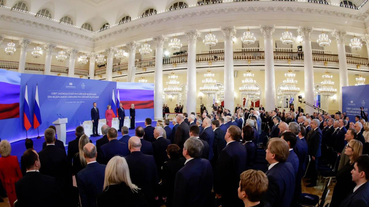 Принял участие в заседании Совета законодателей РФ, которое прошло сегодня в Государственной Думе