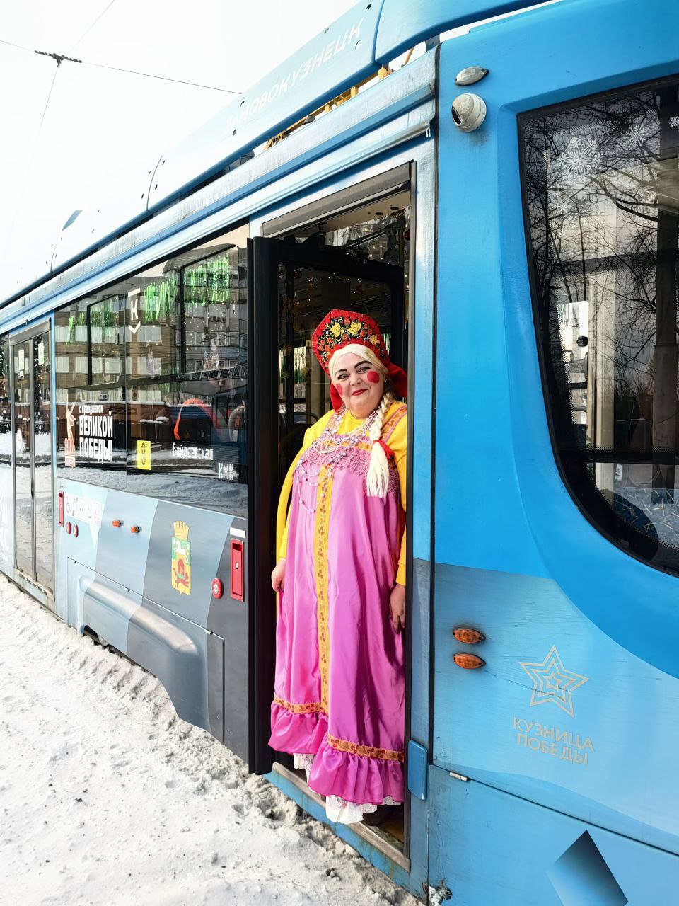 Общественный транспорт Новокузнецка преобразился к Новому году Общественный транспорт Новокузнецка преобразился к Новому году