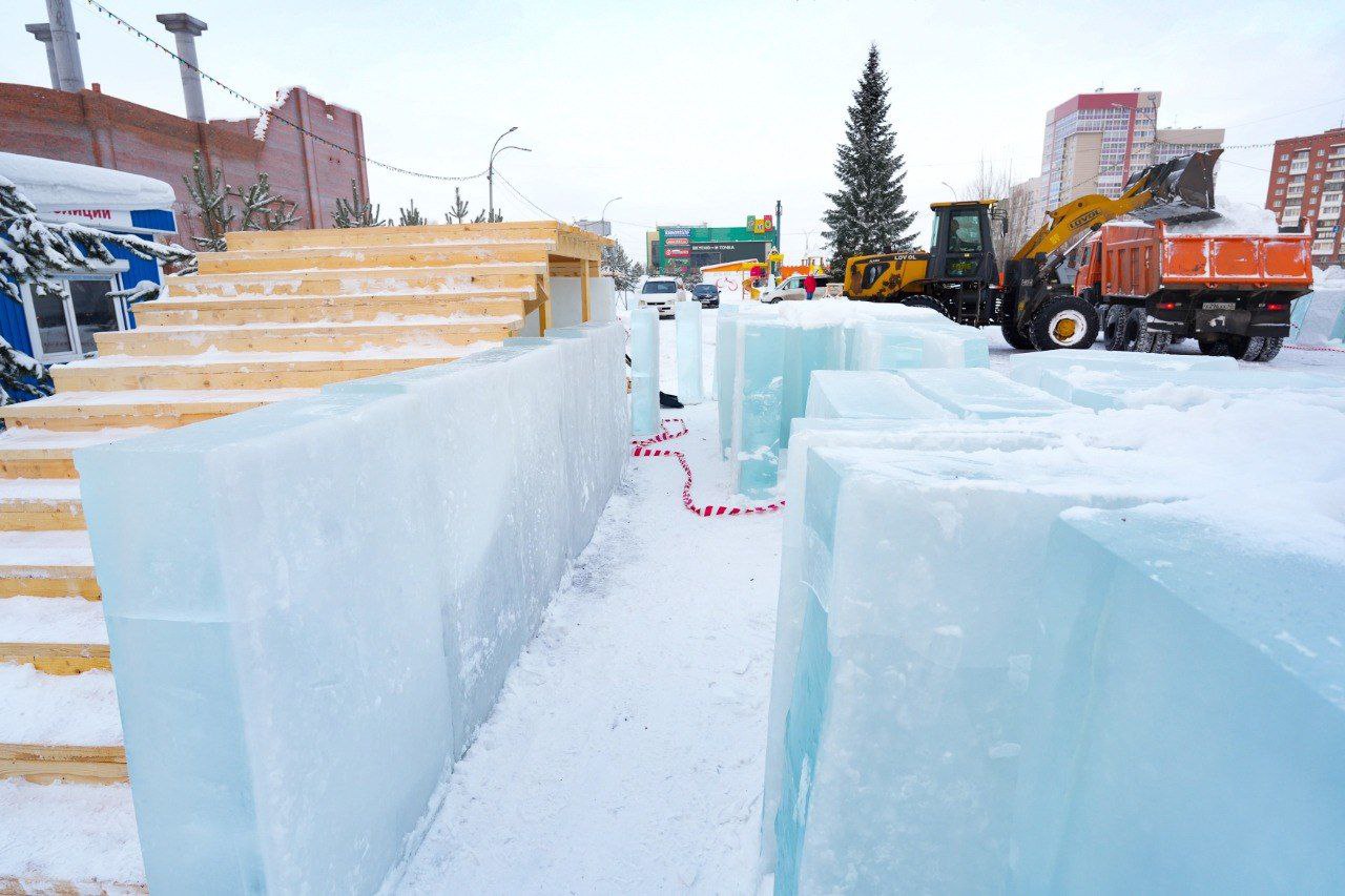 Ледовый городок совсем скоро появится в Рудничном районе города Ледовый городок совсем скоро появится в Рудничном районе города