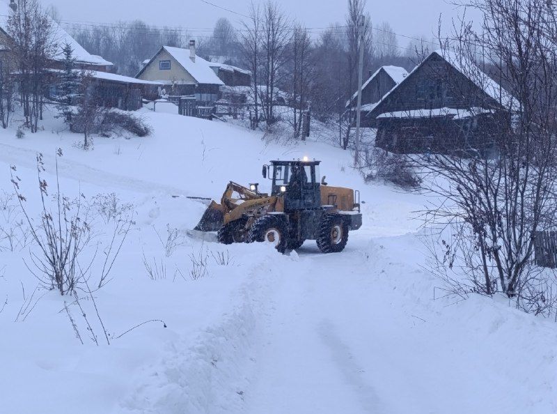 В Кемерове за сутки, 16 декабря, расчищено 100 улиц частного сектора