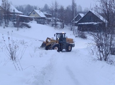 В Кемерове за сутки, 16 декабря, расчищено 100 улиц частного сектора