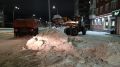 С начала сезона дорожные службы вывезли с улиц города 415 тысяч кубометров снега
