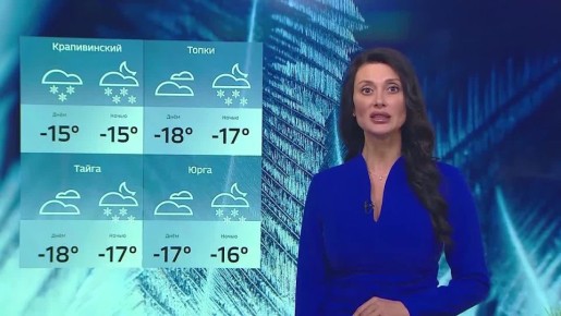 Доброе утро! Сегодня в Кузбассе облачно, небольшой снег, гололедица