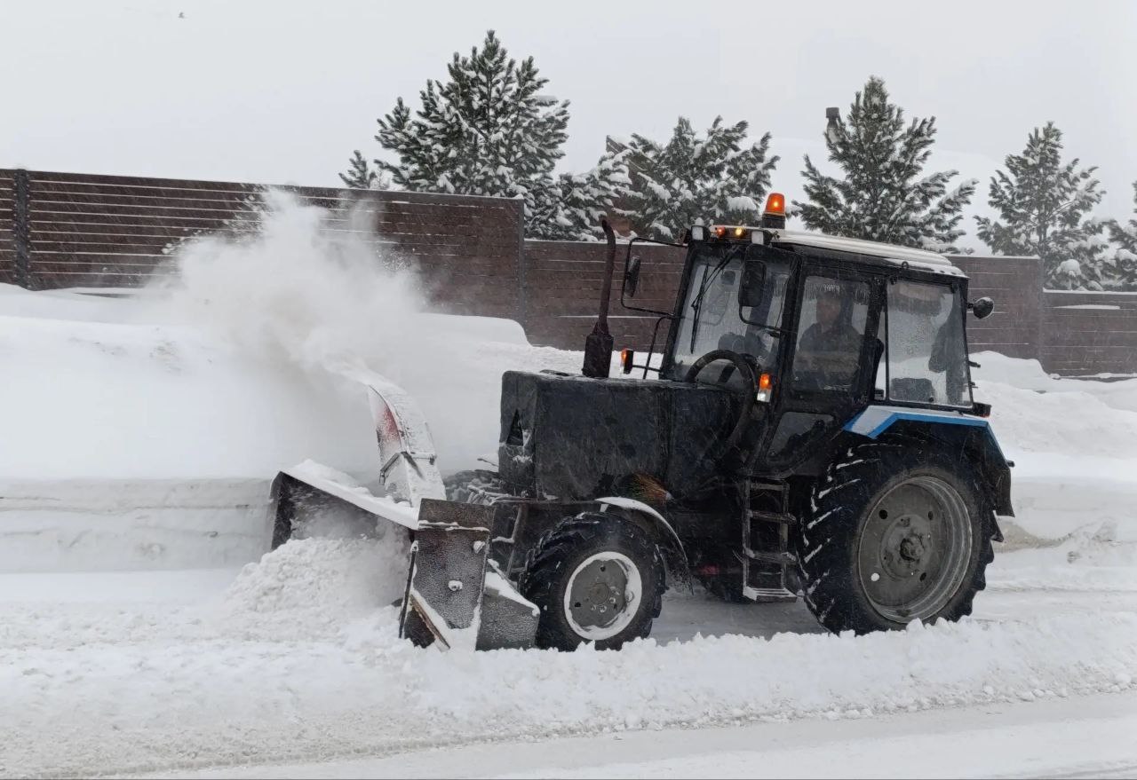 В Кемерове за сутки, 22 декабря, расчищено 127 улиц частного сектора