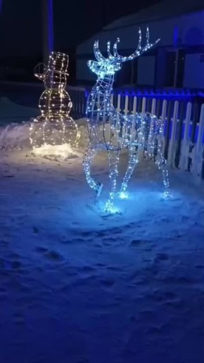 Для всей улицы праздник: жители Ижморского округа показали, как подготовились к Новому Году