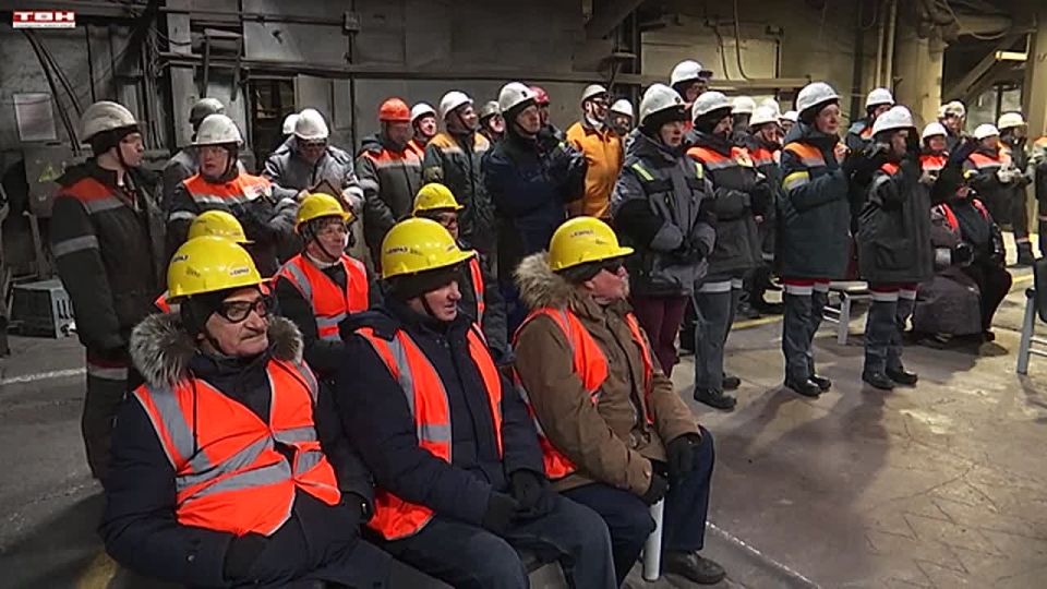 Юбилейная плавка в ЭСПЦ ЕВРАЗ ЗСМК