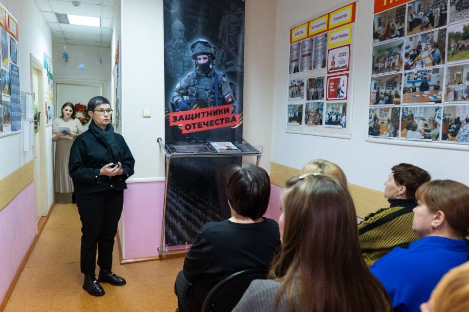 В Кировском районе представили документально-художественный проект «Альбом-летопись Защитники Отечества»