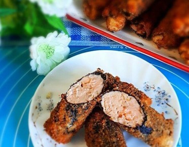 Вдохновение из кухни: хрустящие рыбные трубочки в нори