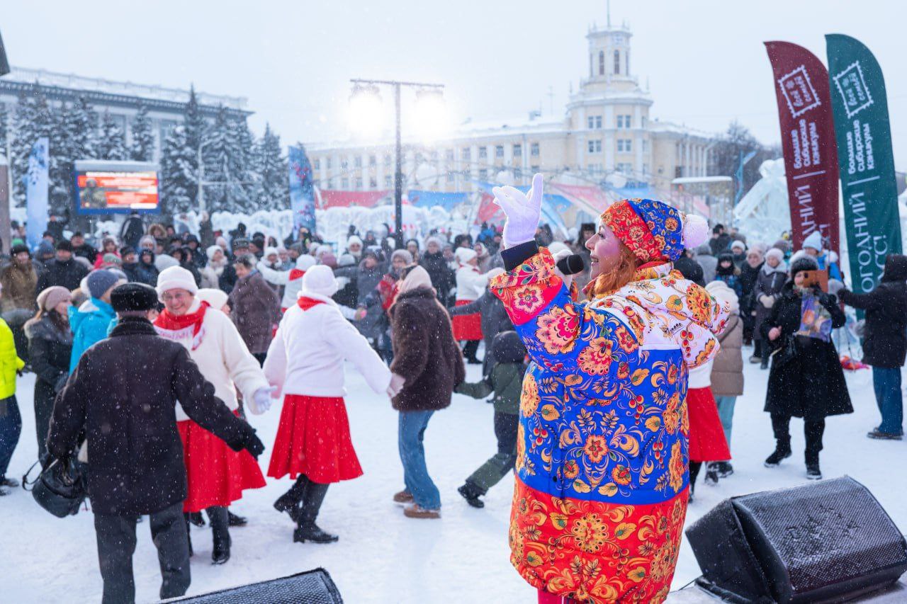 В Кемерове сегодня прошли "Рождественские гуляния" В Кемерове сегодня прошли "Рождественские гуляния"