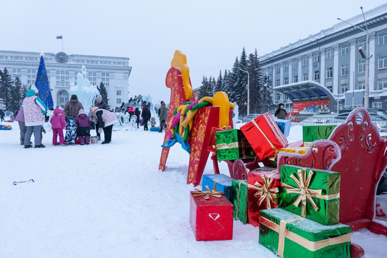 В Кемерове сегодня прошли "Рождественские гуляния" В Кемерове сегодня прошли "Рождественские гуляния"