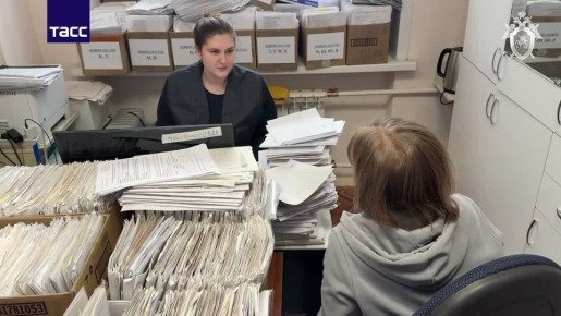 Обстановка на месте происшествия в Новокузнецком родильном доме