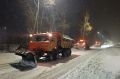В Кемерове в ночную смену на уборку города от снега выведут дорожные механизированные комплексы