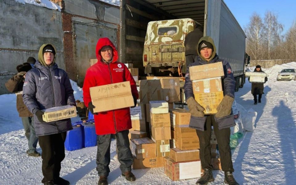 Волонтеры из Кемеровской области отправили очередную партию помощи бойцам в зону спецоперации