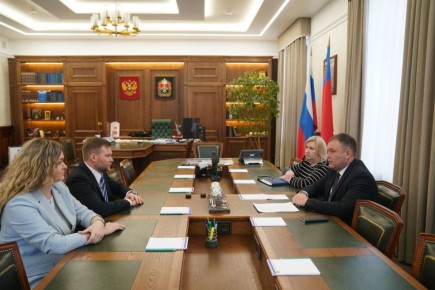 Константин Мазуревский встретился с Губернатором Кузбасса