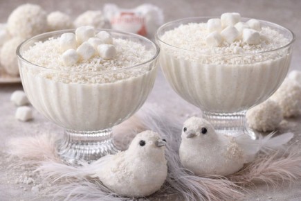 Удивительное творожно-кокосовое суфле: легкий десерт без выпечки