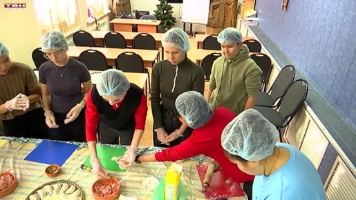 Праздник ружья – лепка пельменей